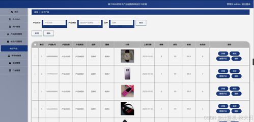 2026精選課題 基于Spring Boot的電子產品銷售系統設計與實現